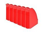 LEITZ® Stehsammler 2476, Rückenbreite 70 mm, Polystyrol, 6 Stück, rot