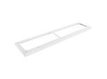 Schäfer Shop Genius Stahlsockel TETRIS WOOD, für Regale/Schränke B 1600 mm, weiss