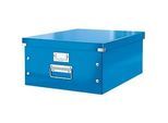 LEITZ® Ablage- und Transportbox Serie Click + Store, gross, für DIN A3, blau