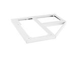 Schäfer Shop Genius Stahlsockel TETRIS WOOD, für Eckschrank B 800 mm, weiss