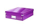 LEITZ® Organisationsbox Click + Store, mittel, violett