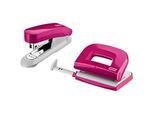 Novus Locher-Hefter SET Evolution Twin Set fresh, pink