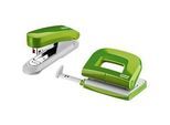 Novus Locher-Hefter SET Evolution Twin Set fresh, grün