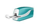 LEITZ® WOW Elektrisches Heftgerät, metallic-eisblau