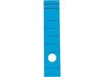 Rückenschild, Rückenbreite 60 mm, selbstklebend, 10 Stück, blau