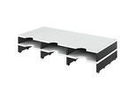 styro® Sortierstation styrodoc Standard, DIN C4, Polysytrol, Anbaueinheit, grau/schwarz