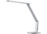 LED-Tischleuchte Vario, 741 Lumen, dimmbar, Lebensdauer 40.000 Stunden, silberfarbig