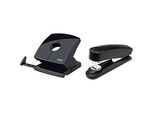 Sparset Novus Hefter B4 FC + Locher B 230, Hefter 50 Blatt, Locher 30 Blatt, schwarz