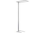 LED Stehleuchte Spittler SL720, inkl. Tageslichtsensor, indirekt/direkt leuchtend, 8940 lm, weiss-aluminium
