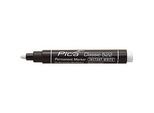 Permanentmarker Pica INSTANT-WHITE, weiss, wasserfest, 10 Stück mit Strichstärken von 1-4 mm