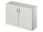 Schäfer Shop Genius Flügeltürenschrank TETRIS SOLID, 2 OH, B 1200 mm, abschliessbar, mit Abdeckplatte