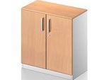 Schäfer Shop Genius Flügeltürenschrank TETRIS SOLID, 2 OH, B 800 mm, abschliessbar, mit Abdeckplatte