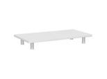 Aufsatzplatte PALENQUE, für Schrank B 800 mm, B 800 x T 400 x H 105 mm, lichtgrau