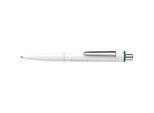Kugelschreiber Schneider K3 Biosafe, Strichstärke M, dokumentenecht, Biokunststoff, Schaft weiss, Schriftfarbe grün, 10 Stück