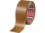 Verpackungsklebeband tesa® 4100, für mittelschwere Pakete, manuell o. maschinell nutzbar, 6 Rollen, B 50 mm x L 60 m, PVC, braun