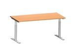 Schäfer Shop Genius Schreibtisch MODENA FLEX, 1600 x 800 mm, Buche