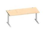 Schäfer Shop Genius Schreibtisch MODENA FLEX, 1800 x 800 mm, Ahorn