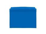 Orgatex Sichttaschen, m. Klappe, A5 quer, blau, 50 St.