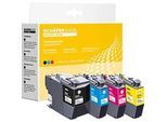 Schäfer Shop Select Tintenpatronen, ersetzt Brother LC-3219 XL, Mixpack, schwarz, cyan, gelb, magenta