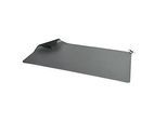 ESD Bodenmatte Bedrunka+Hirth Ecostat® Mega, 2 x 10 mm Druckknopfanschlüsse, inkl. Erdungsleitung mit Schutzkappe, B 2500 x T 1220 x H 3,5 mm, Kautschuk, grau