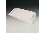 Faltenbeutel Papstar, Papier & gefädelte Cellulose, weiss, Füllinhalt 2 kg, 350 x 130 x 70 mm, 1000 Stück
