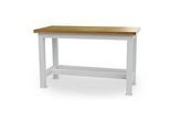 Schwerlasttisch Bedrunka+Hirth, bis 2500 kg, Buche-Multiplex-Arbeitsplatte, komplett verschweisst, B 2000 x T 750 x H 969 mm