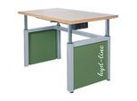 Arbeitstisch Bedrunka+Hirth Hydline, elektrisch höhenverstellbar, bis 600 kg, Buche-Multiplex-Arbeitsplatte, B 1500 x T 750 x H 700-1100 mm