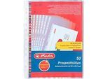 Prospekthülle Premium, A4, PP-Folie, glatt, dokumentenecht, 50 Stück, extra stark