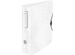 LEITZ® Ordner Active WOW, DIN A4, Rückenbreite 82 mm, weiss