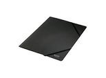 Leitz® Eckspanner Recycle, A4, bis zu 250 Blatt, Gummizugverschluss, zu 100 % recycelbar, Blauer Engel, Recyclingkarton, schwarz