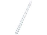 GBC® Binderücken, Plastik, Ø 25 mm, 50 Stück, weiss