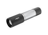 LED-Taschenlampe Ansmann Daily Use 270B, 275 lm, 96 Meter Reichweite, stufenlose Fokussierung, Handschlaufe, inkl. Batterien, ⌀ 31 × H 131,5 mm