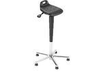 Stehhilfe Assistent Futura AF2-PU2, schwarz, Fusskreuz aus Aluminium