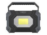 LED-Arbeitsleuchte Ansmann FL2500R, 3 Leuchtstufen, 2400 Lumen, IP64, Akku, Aufstellbügel/Tragegriff, B 177 × T 129 × H 44 mm