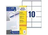 AVERY Zweckform Universal-Etiketten 3425, ultragrip, 105 x 57 mm, 1000 Stück