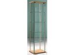 Stand-Präsentationsvitrine Forum I, B 430 x T 430 x H 1720 mm