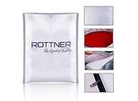 Dokumententasche Rottner Fire Proof Bag, A4, feuer- & spritzwasserfest, Reiss- & Klettverschluss, Kunststoff/Alu