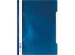 DURABLE Sichthefter mit Abheftung, DIN A4, Polypropylen, 50 Stück, blau