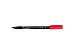 Folienschreiber Universalstift, F, WF, rot,10 St.