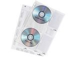 DURABLE CD/DVD-Hülle A4, für 4 CD/DVDs