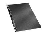 Karton, ledergenarbt, DIN A4, schwarz, 100 Stück