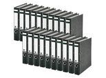 LEITZ® Ordner 1050, DIN A4, Rückenbreite 52 mm, 20 Stück, schwarz