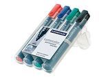 STAEDTLER Lumocolor permanent marker 352, 4er-Set, farbsortiert