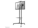 Monitorständer Neomounts® by Newstar NM-M1700BLACK, mobil, für 1 Flachbild-Display bis 75"/bis 50 kg, höhen-/tiefenverstellbar, Kabelführung, schwarz