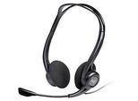 PC Headset Logitech 960 USB, binaural, kabelgebunden, Mikrofon mit Rauschunterdrückung, schwarz
