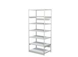 Komplettregal PROGRESS 500 T, Grundfeld, ohne Rückwand, H 2250 x B 960 x T 600 mm