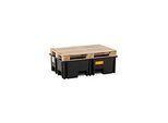 PE-Palettenauffangwanne CEMO 220/2 für 1 Europalette, L 1230 x B 830 x H 360 mm, 220 l, für 2 x 200 l Fässer, ohne Gitterrost