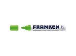 Franken Kreidemarker ZKML19, Keilspitze, Strichstärke 2-5 mm, Tinte auf Wasserbasis, hellgrün