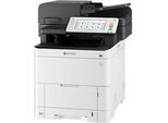 Multifunktionsdrucker Kyocera ECOSYS MA4000cifx, Drucken/Kopieren/Faxen/Scannen, bis DIN A4, B 480 × T 578 × H 572 mm, weiss-schwarz