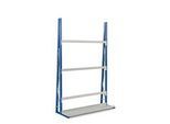 Profil-Lagerregal, einseitig, Grundfeld, H 3000 x L 1800 x T 340 mm